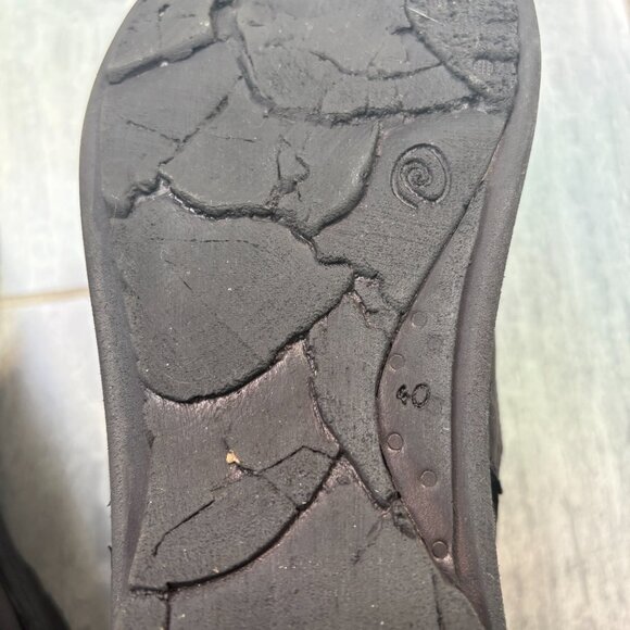 Tiltoa Moto Style Genuine Leather Ankle Boots Black Size 9.5US / 40EU - Picture 9 of 9